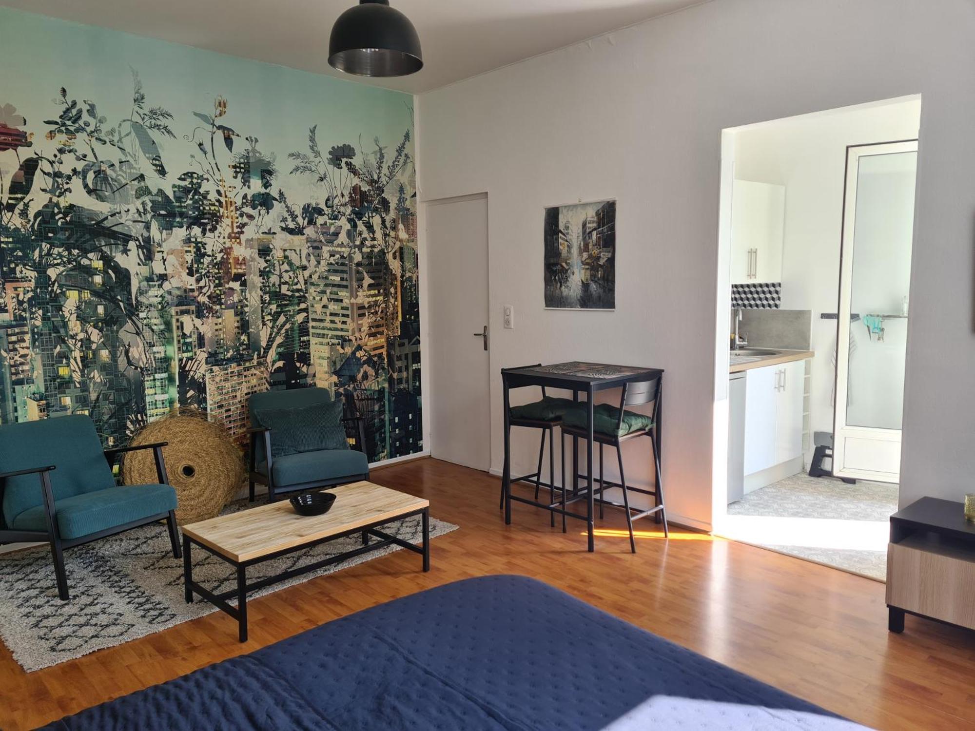 Studio Avec Terrasse Et Place De Parking Toulouse Eksteriør bilde